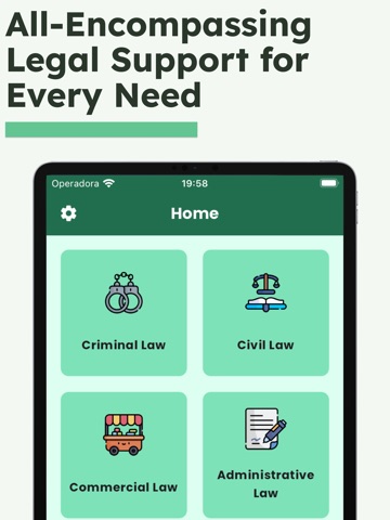 Legal AI Assistant: Law Help iPad screenshot
