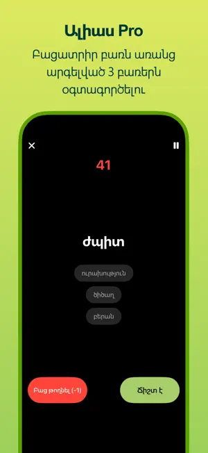 Alias Pro Armenian screenshot 2
