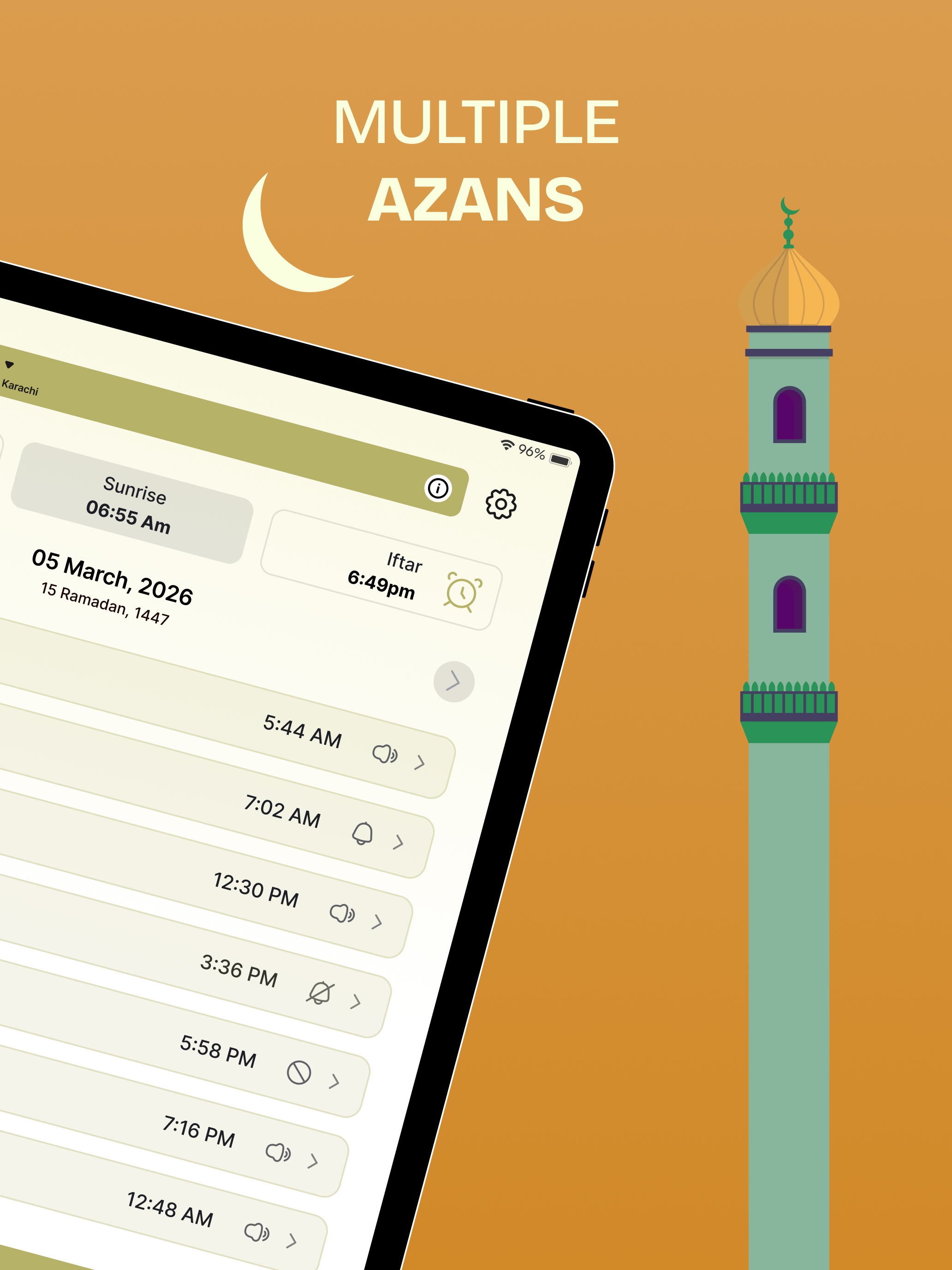 Prayer Times: Athan and Qibla screenshot 10