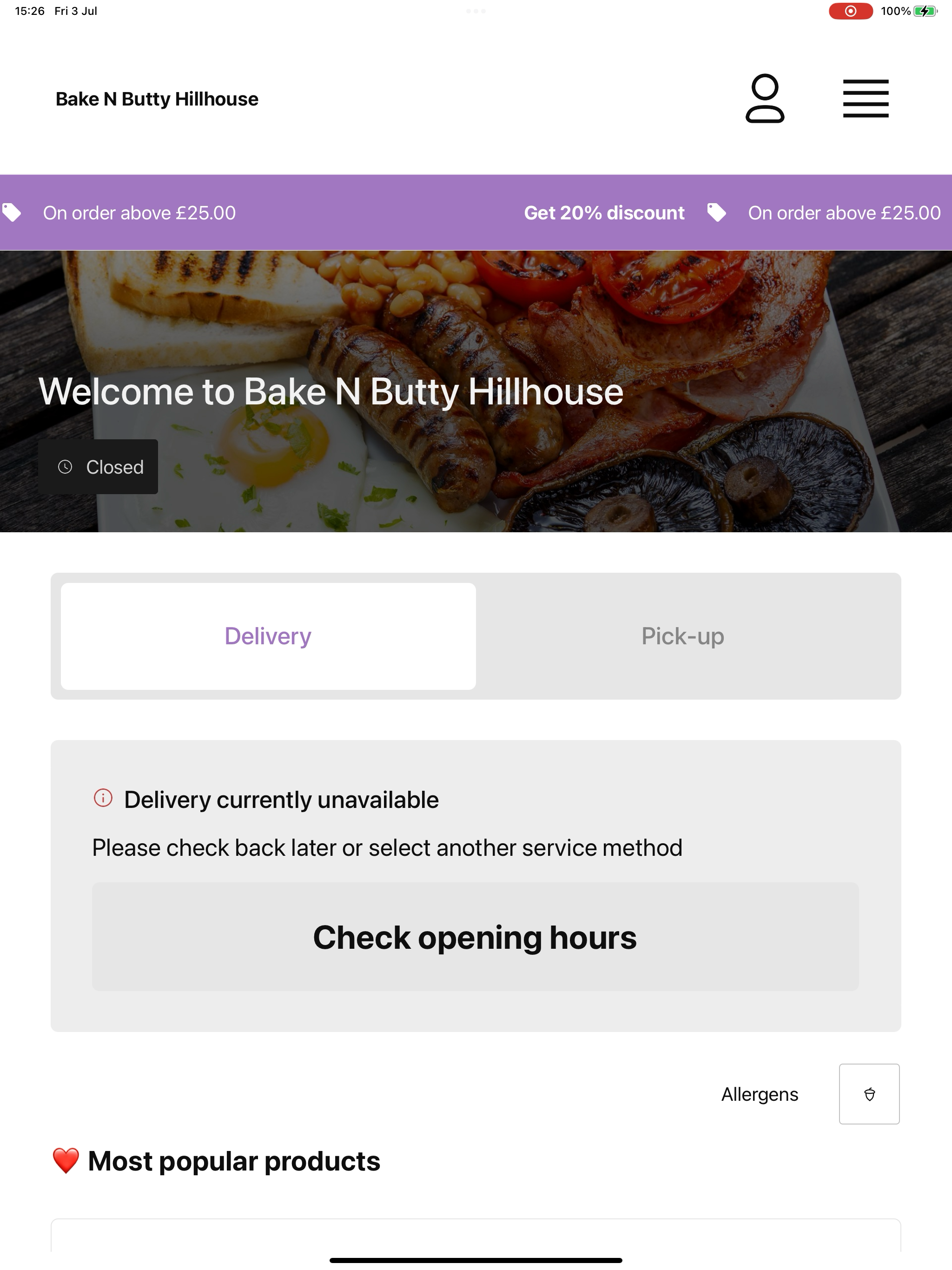 Bake N Butty Hillhouse screenshot 10