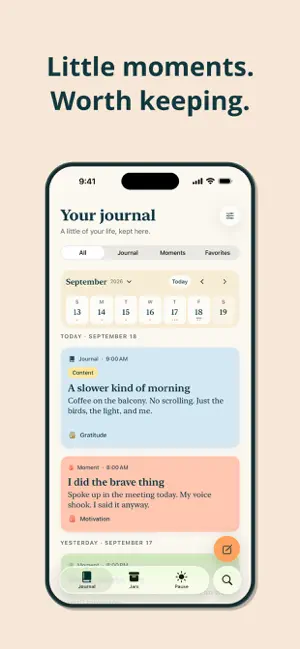 Gratify: Daily Journal & Diary screenshot 1