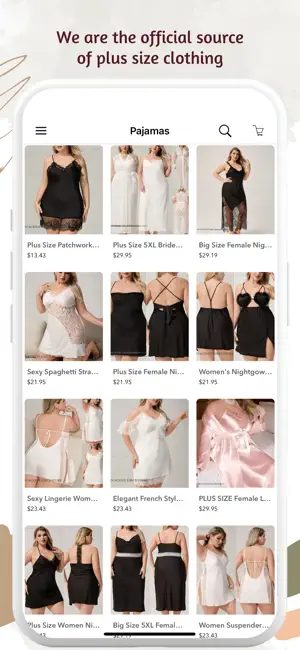 Plus Size Clothing Fashion screenshot 2