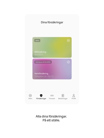 Hedvig iPad screenshot 2