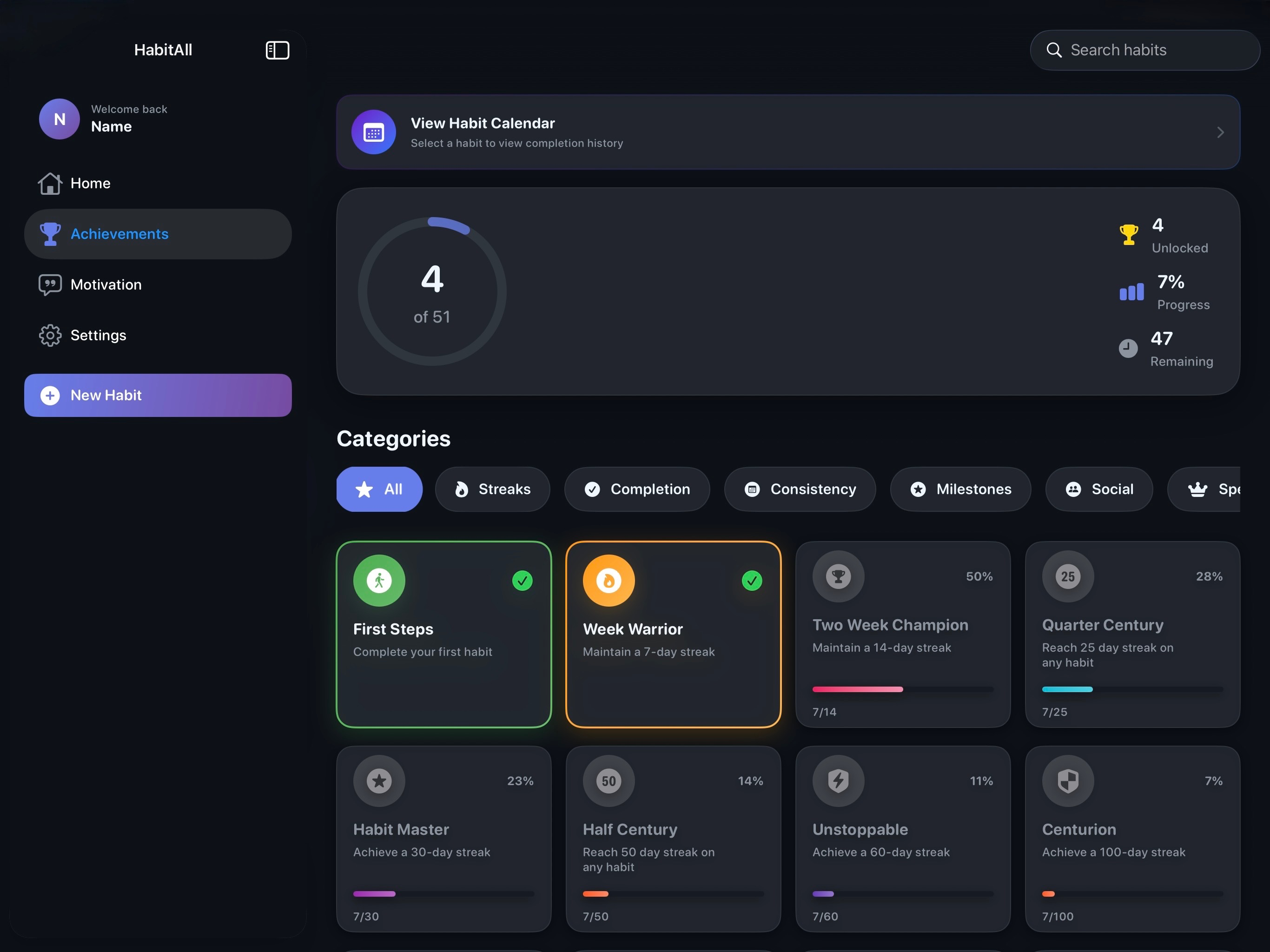 HabitAll: Build Better Habits