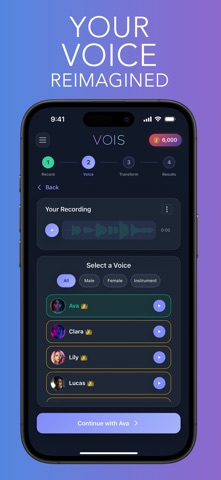 VOIS - AI Voice Studio Pro screenshot