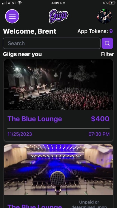 Giigs Screenshot