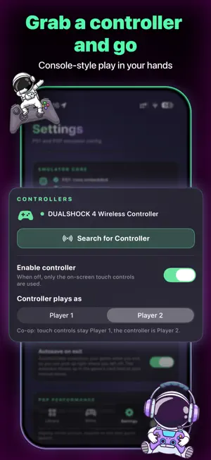 EMUspace: PS1 & PSP Emulator screenshot 4