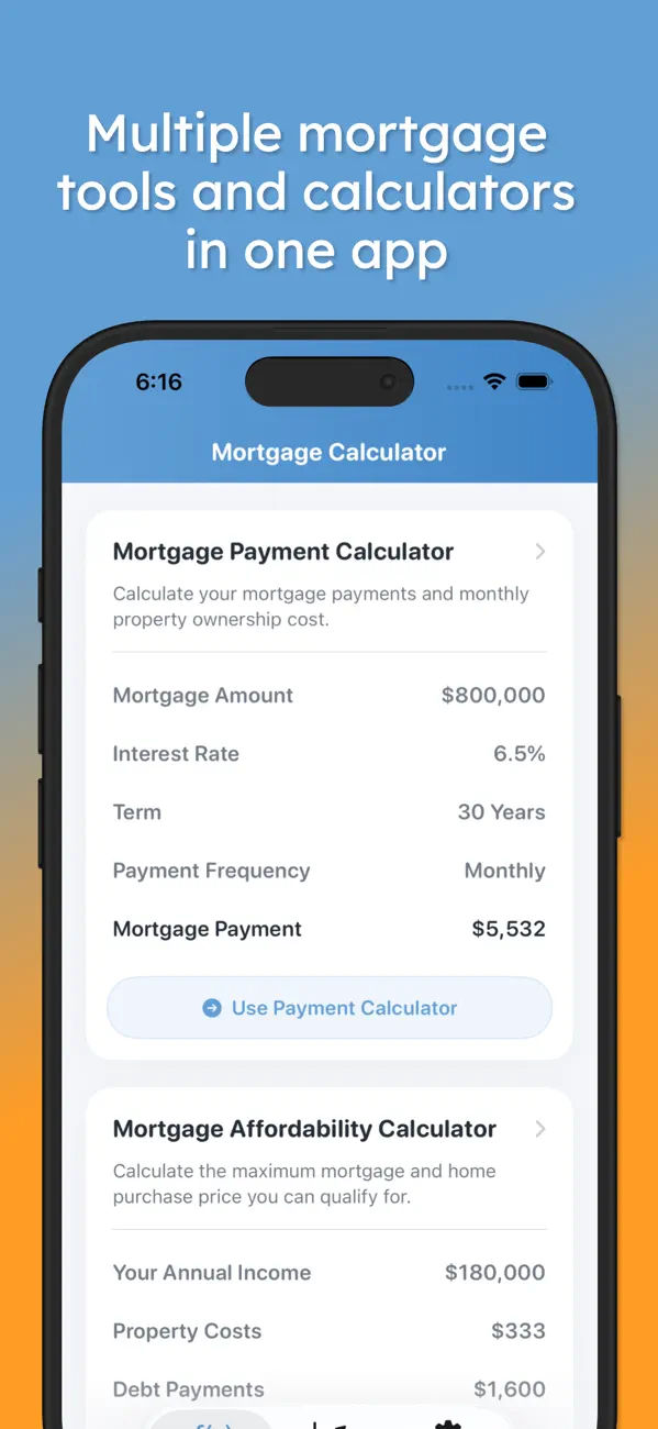 Screenshot #2 pour Mortgage Pal - Loan Calculator