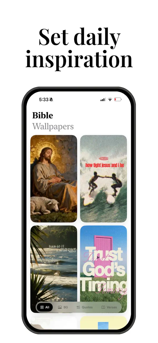 Screenshot #2 pour Bible Wallpaper — Holy Verse