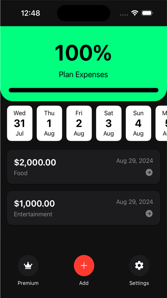 #1. Expensio - Manage your expense (iOS) 由: Anh Nhan Nguyen