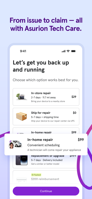 Asurion Tech Care: Help & Fix Screenshot 5 of 5