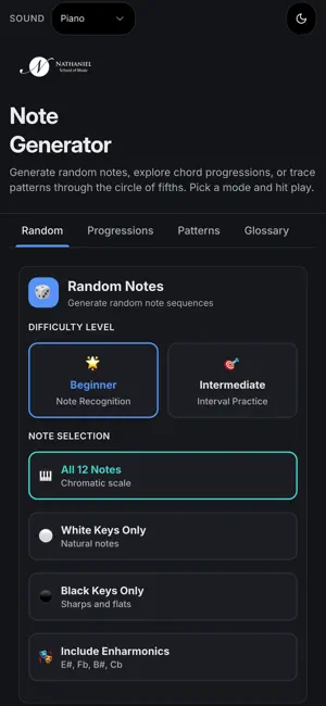 Note Forge: Music Theory screenshot 1
