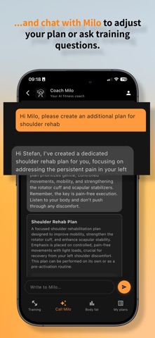 Coach Milo - AI Fitness Coach screenshot