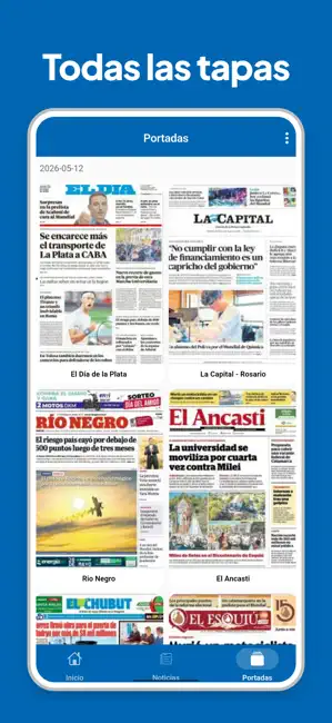 Noticias Argentina - Diarios iPhone screenshot 2