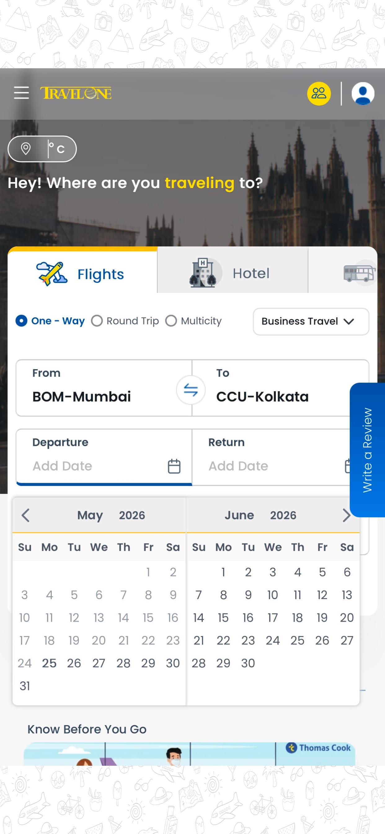 Thomas Cook TravelOne screenshot 7