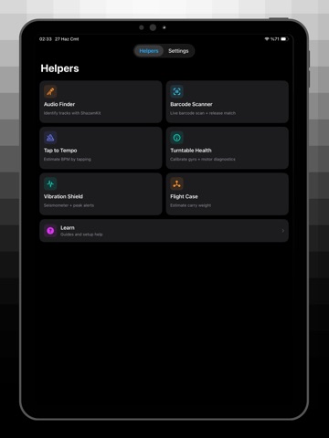 GruKit: DJ Vinyl Scanner iPad screenshot