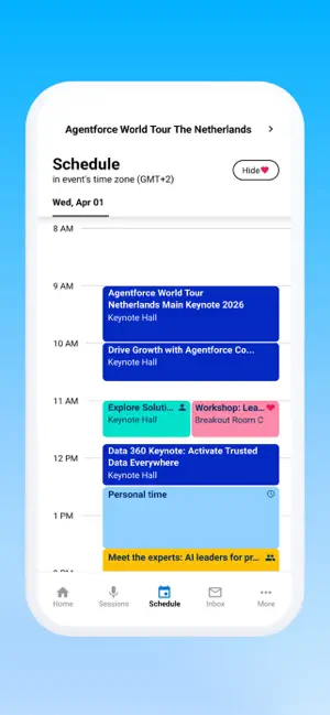Salesforce on Tour iPhone screenshot 3