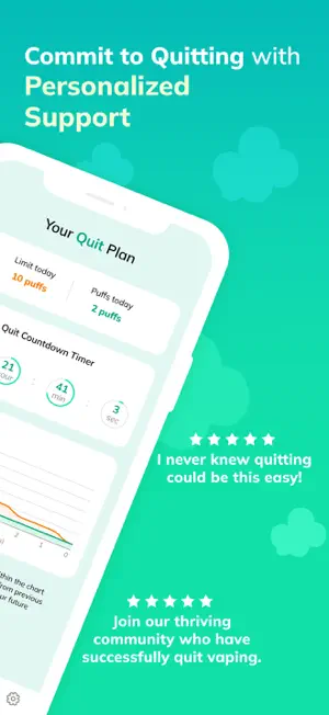 Quit Vaping & Smoking Tracker screenshot 2
