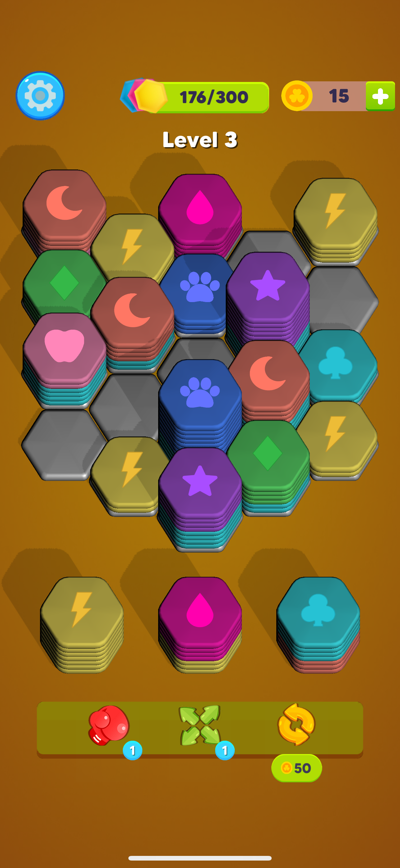 Hexa Sort: Mind Match Puzzle