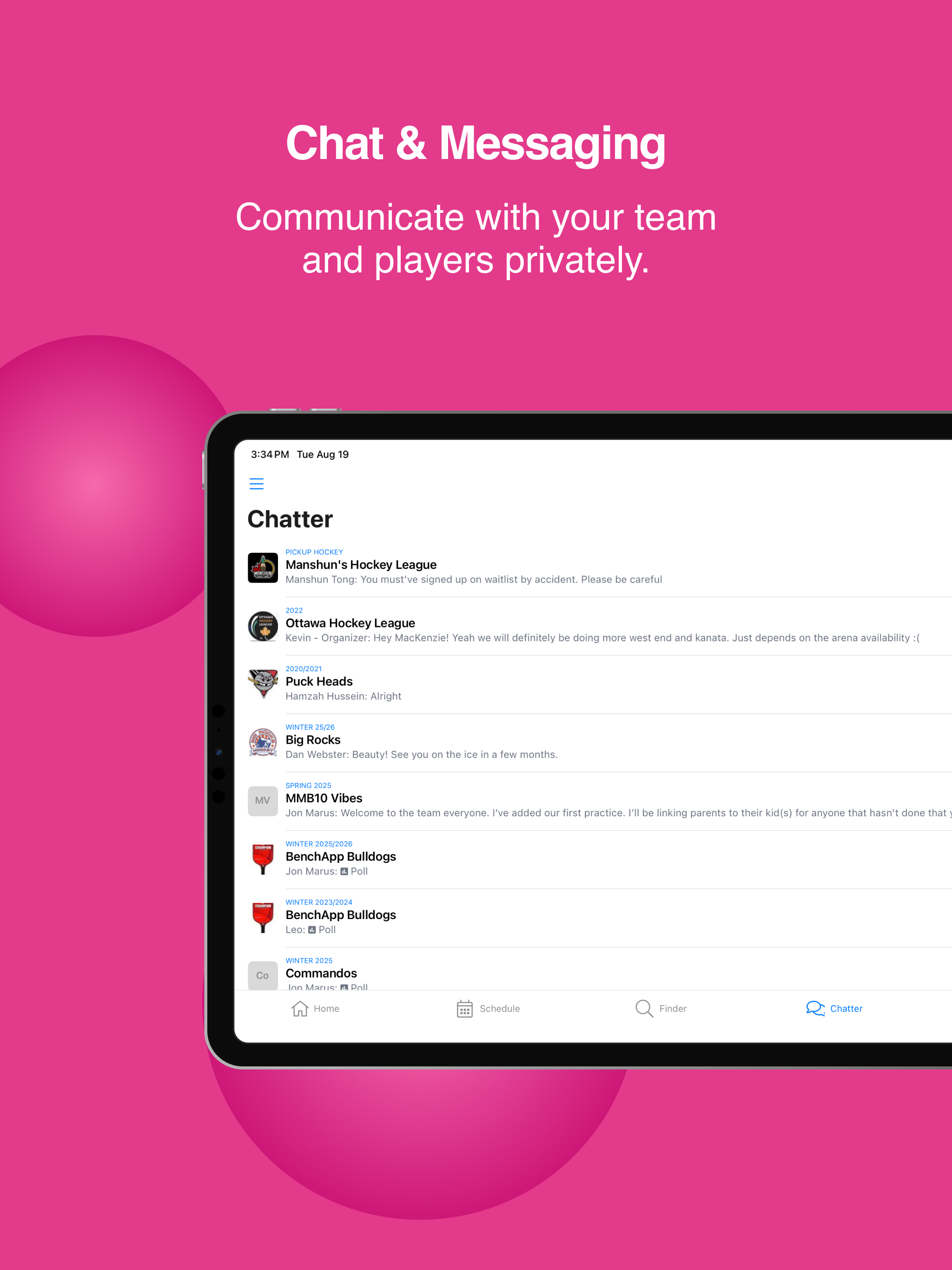BenchApp - Sports Team Manager screenshot 11