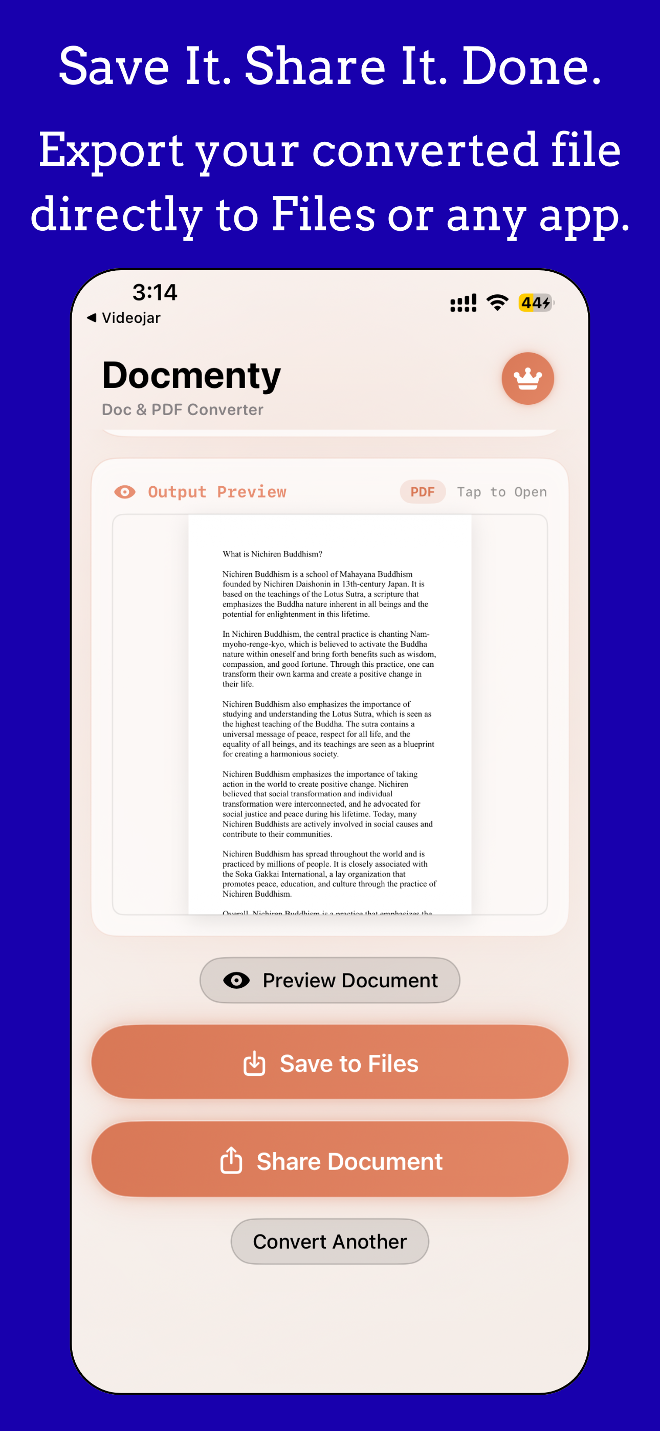 Doc to PDF - Docmenty screenshot 6