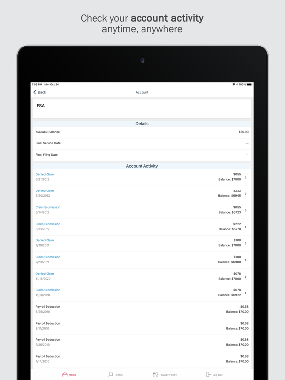 App screenshot