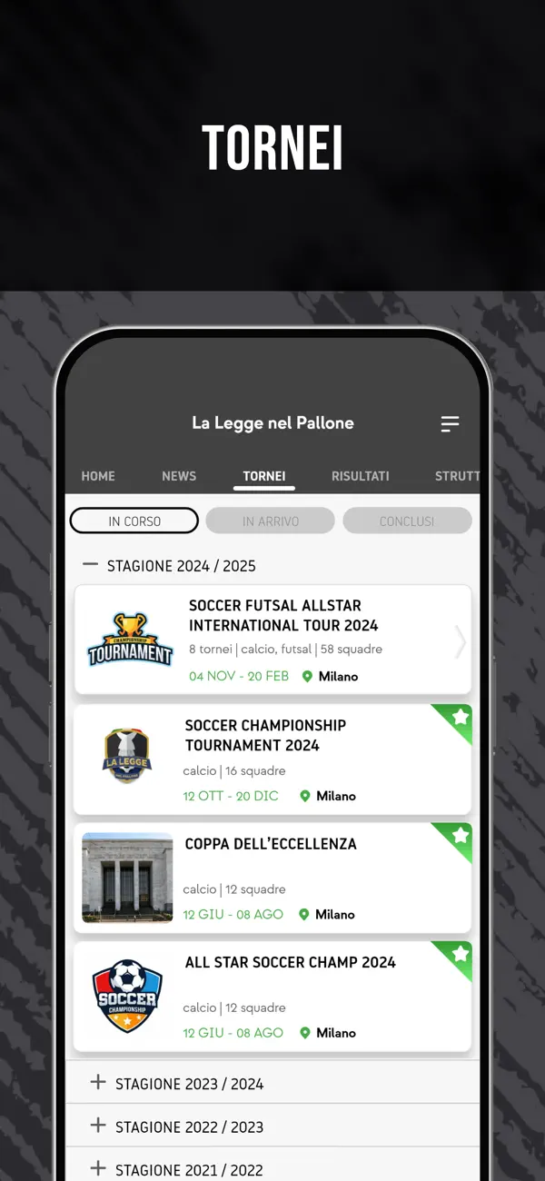 Screenshot #2 pour La Legge nel Pallone
