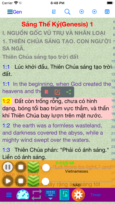 Catholic Vietnamese Holy Bible Screenshot 1 - AppWisp.com Catholic Vietnamese Holy Bible Screenshot 1 - AppWisp.com