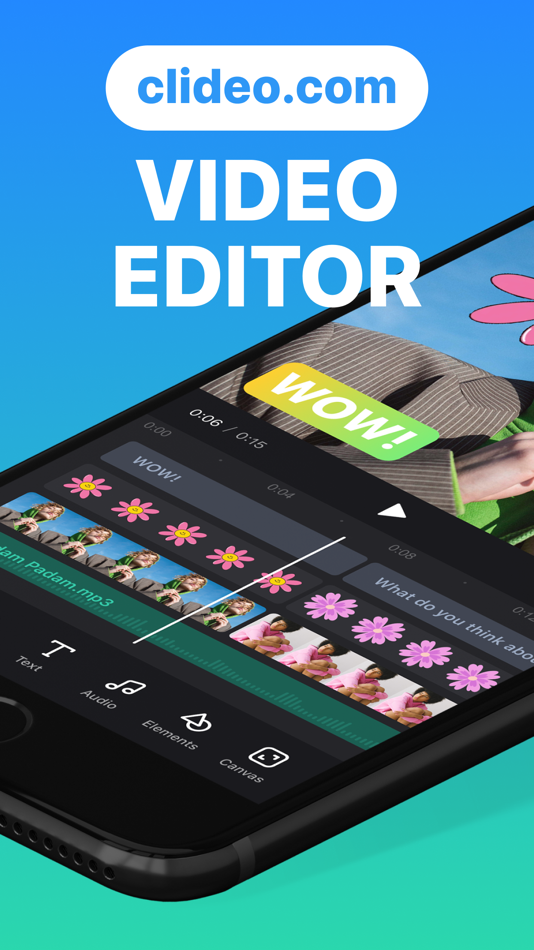 Clideo: Video Editor & Maker - 1.4.0 - (iOS)