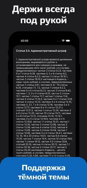 КоАП iPhone screenshot 4