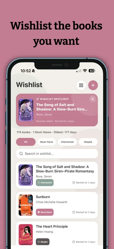 Mibrary: Book Tracker & TBR screenshot 5 of 7
