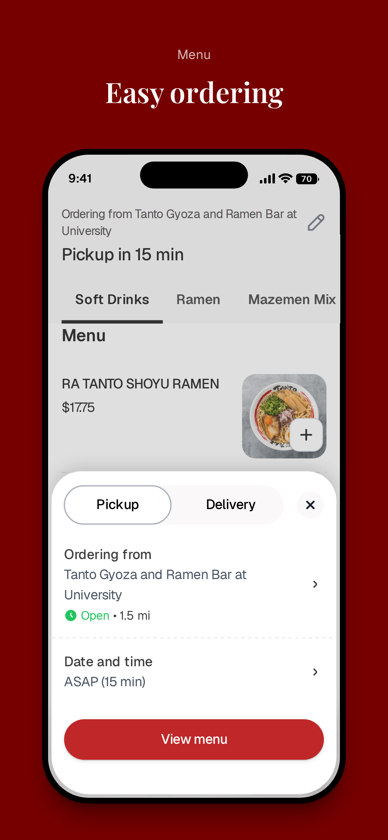 Tanto Gyoza and Ramen Bar screenshot 3
