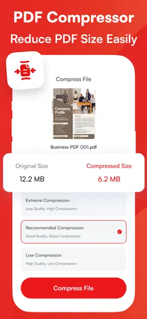 PDF Compressor: Compress PDF . screenshot 2