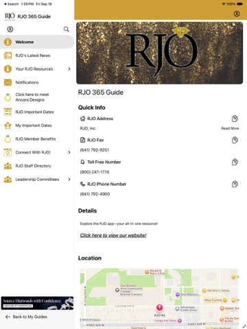 App screenshot