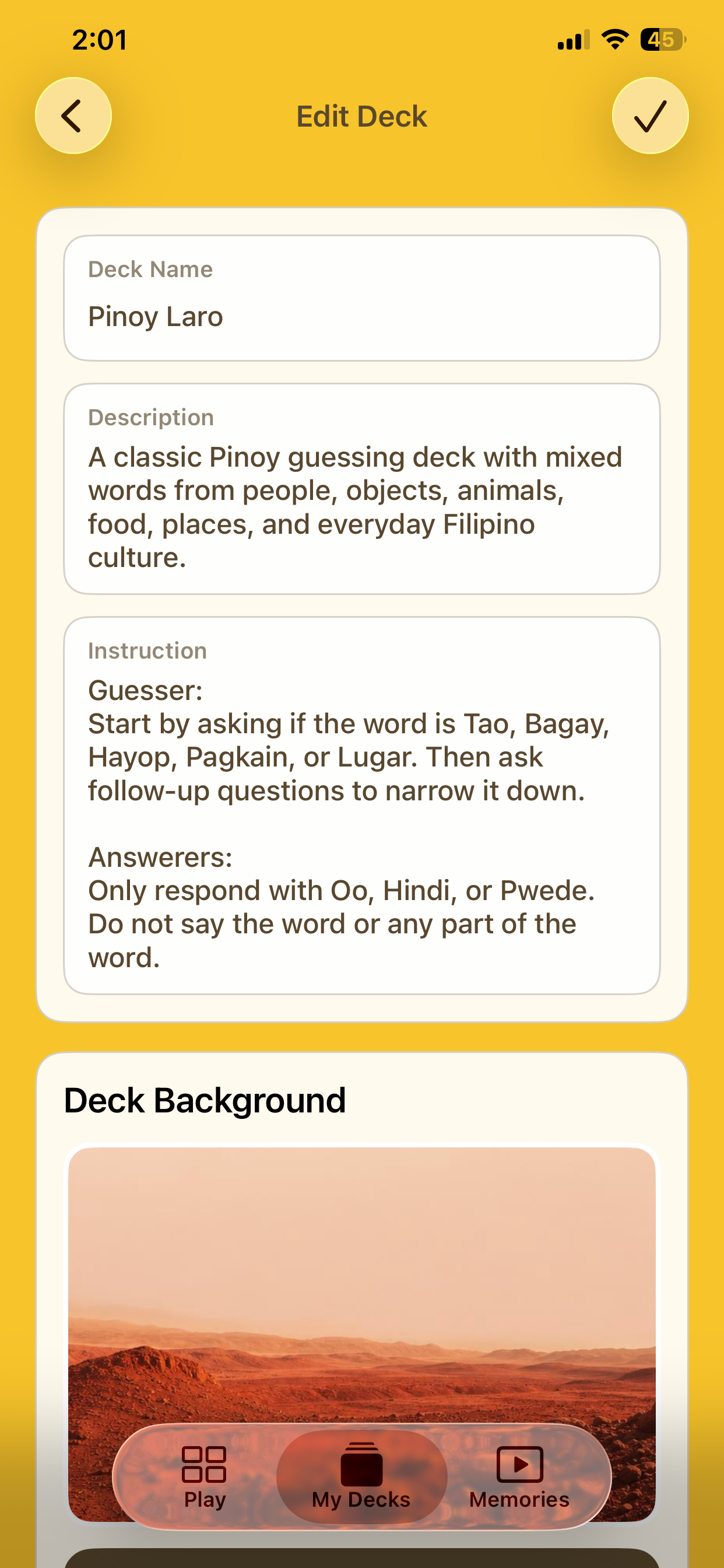 Pinoy Charade screenshot 7