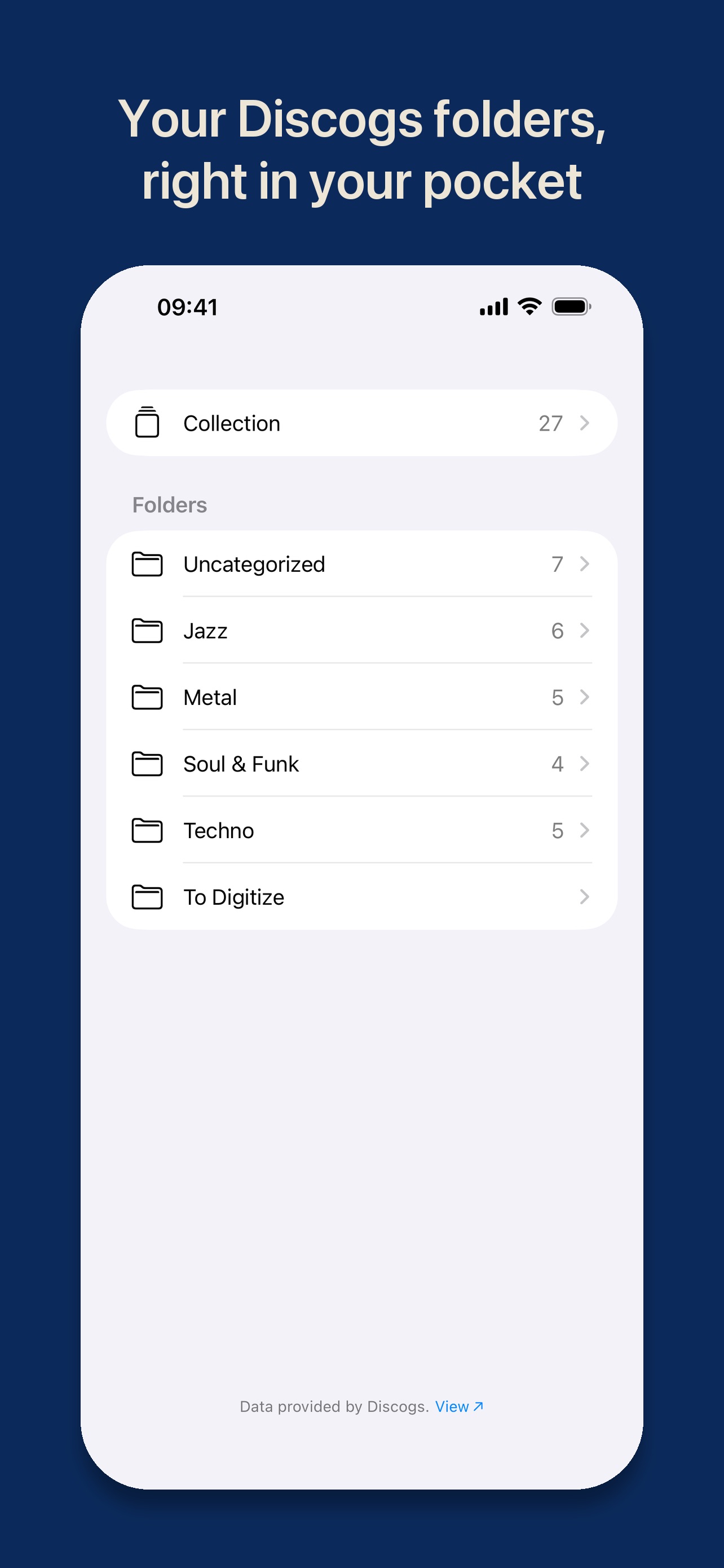 Screenshot 4 of Catalogista: Record Collection