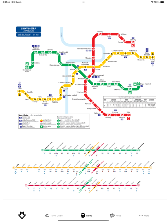 Prague Subway Mapのおすすめ画像2