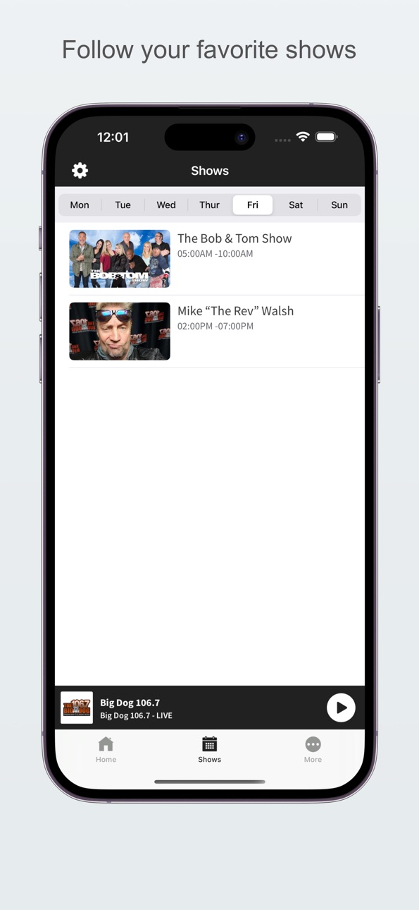 iPhone screenshot