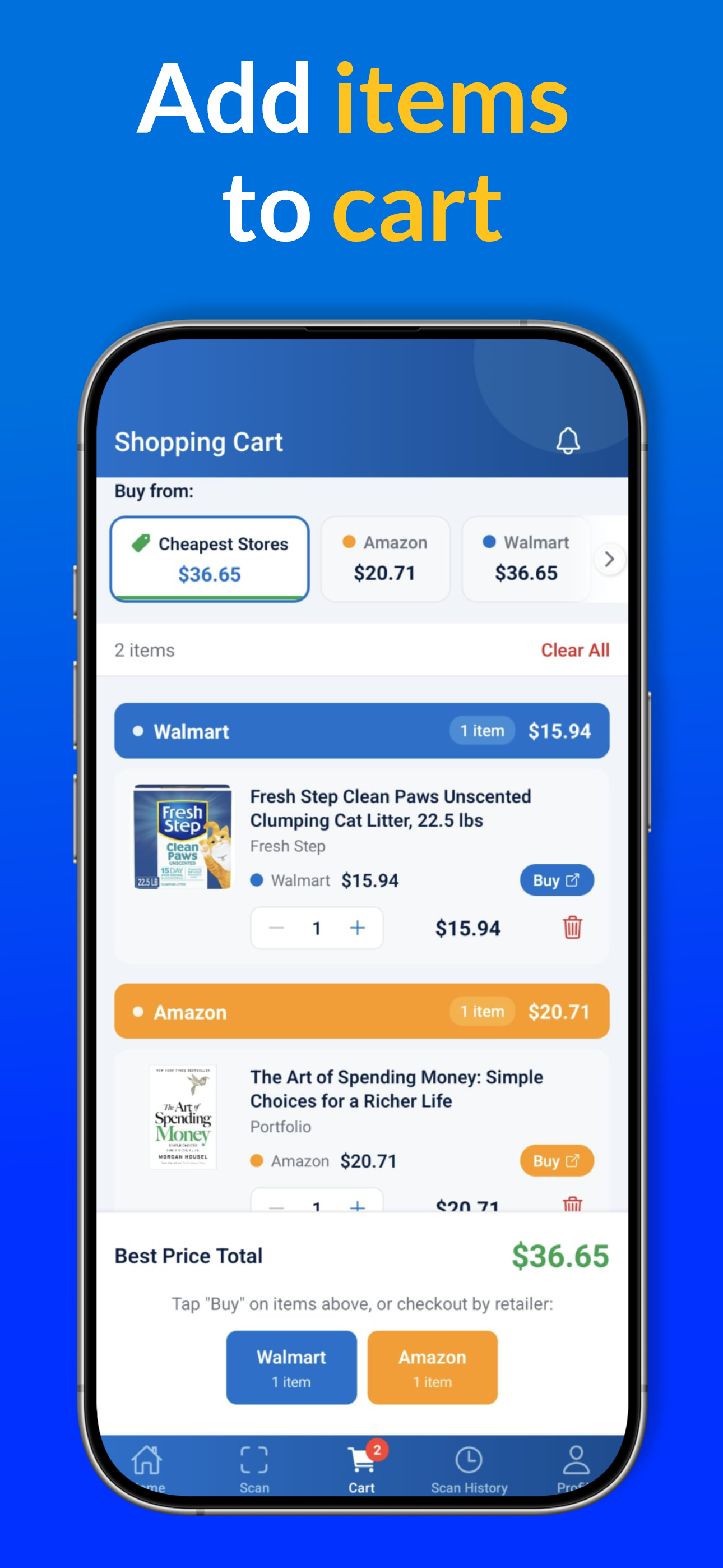 OneScan: Compare Prices Fast