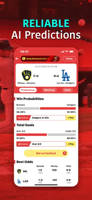 OSports: Scores AI Prediction screenshot 2