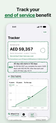 Gratuity Calculator : UAE screenshot 4