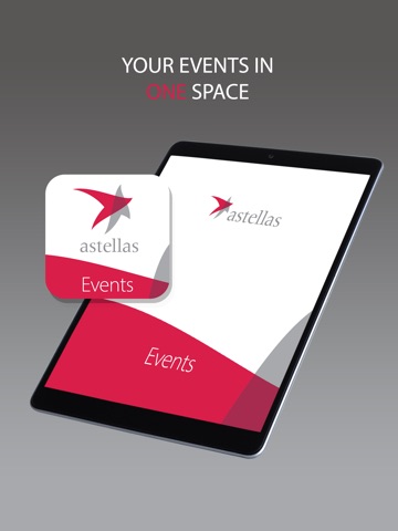 Astellas Events iPad screenshot