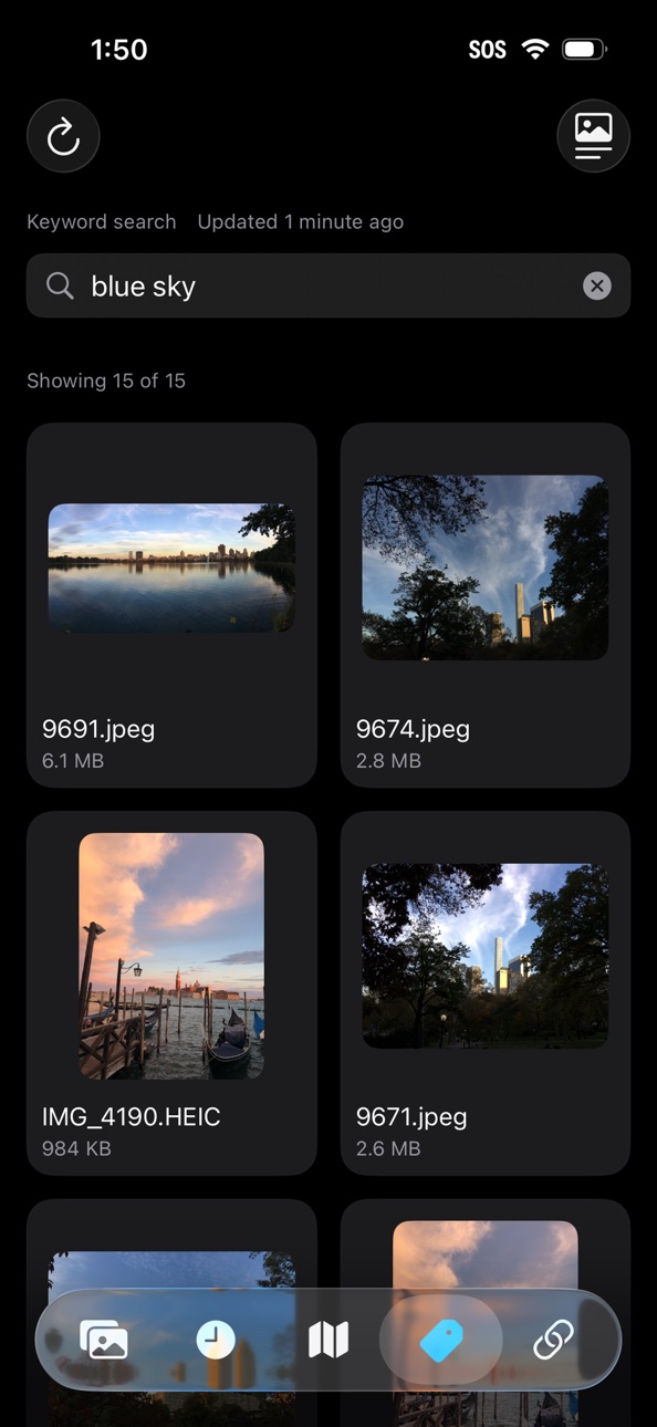 iPhone screenshot