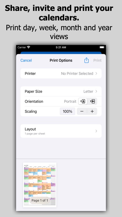 Calendar Widget & Planner