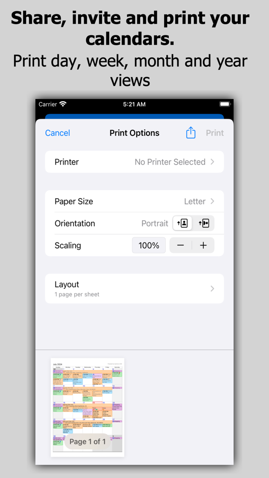 #3. Calendar Widget & Planner (iOS) Tekijänä: johnhair.com