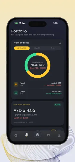 1mg Gold screenshot 2