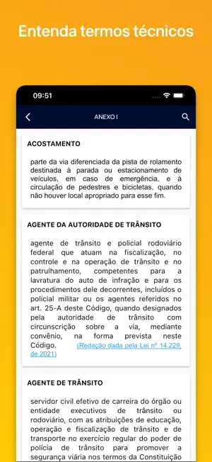 Legislação de Trânsito screenshot 3