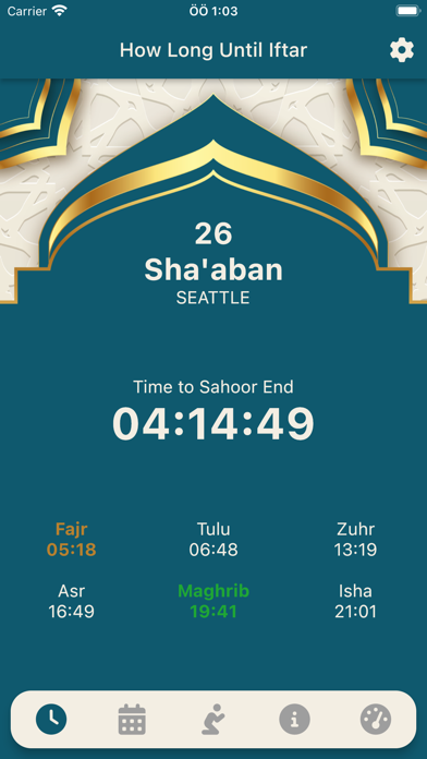 Ramadan 2025 - Prayer Times Screenshot