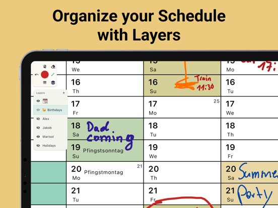 Pencil Planner - Stift iPad screenshot 3 - Productivity app