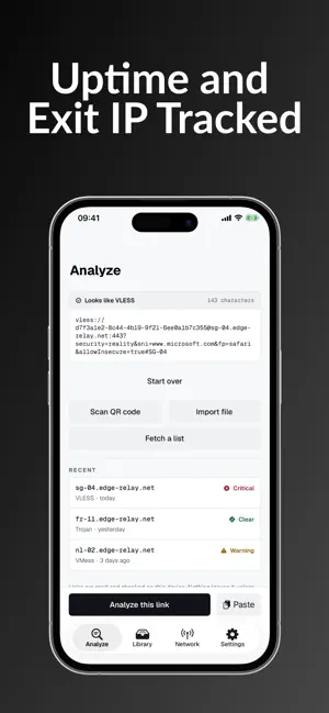 VPN HAPP: Proxy Monitor screenshot 2